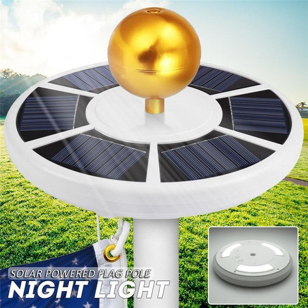 42 LED Solar Flag Pole Light